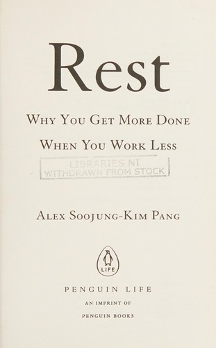 Portada de Rest